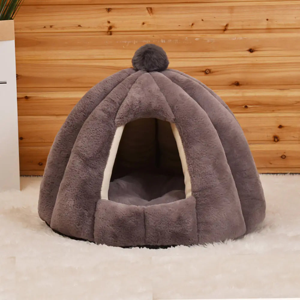 πΎ Cozy Pumpkin Pet House β Comfort Meets Adorable Design