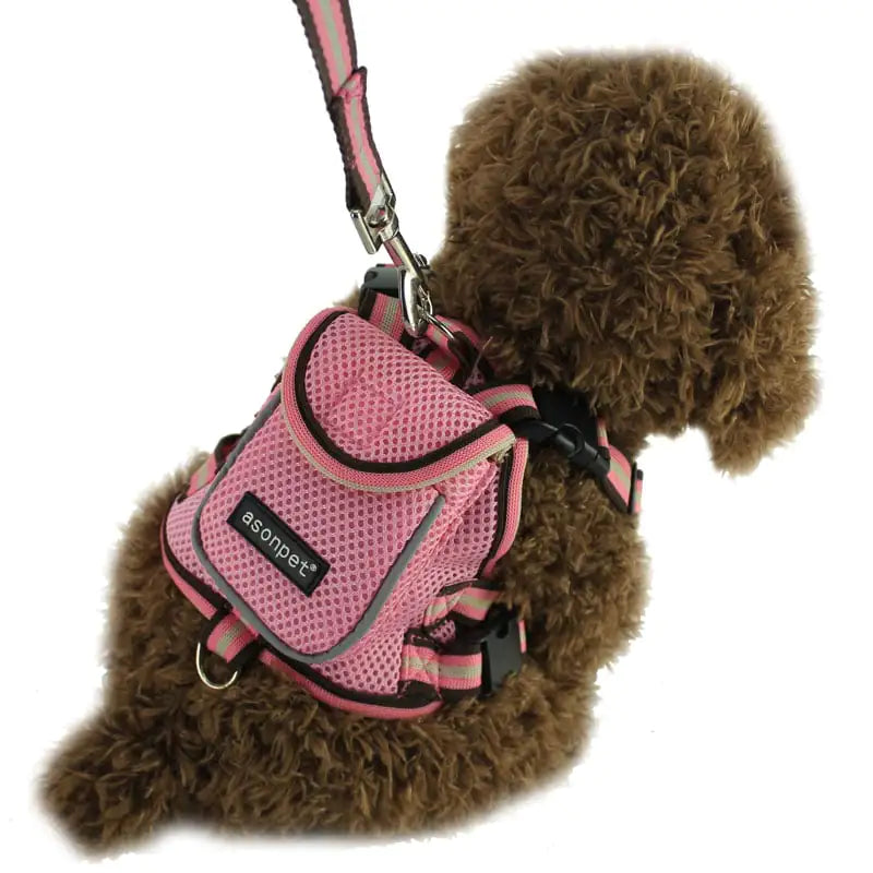 Pet Traction School Backpack for Animals