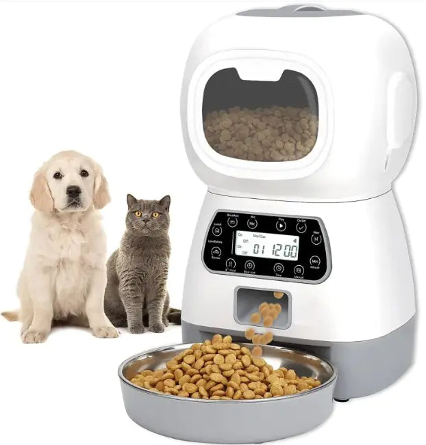 πΎ Pet Automatic Feeder with Fixed Point Manual Feeding β Smart, Flexible, and Reliable