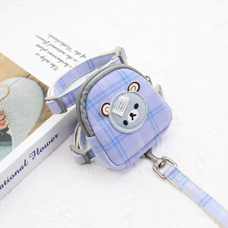 Dog Vest-Style Traction Rope Chest Strap for Safety