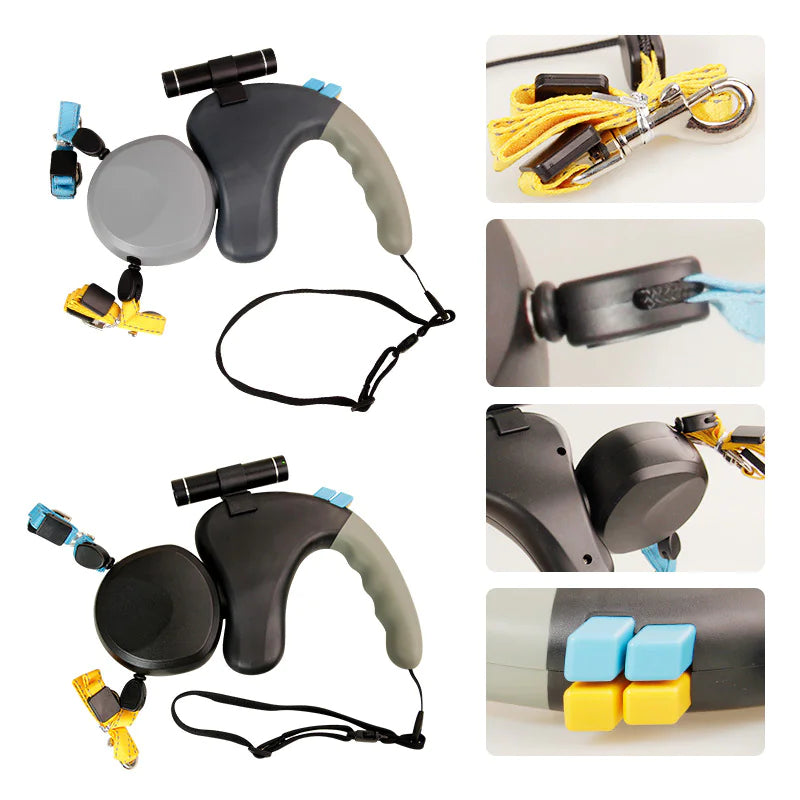 Dual-Handle Dog Leash