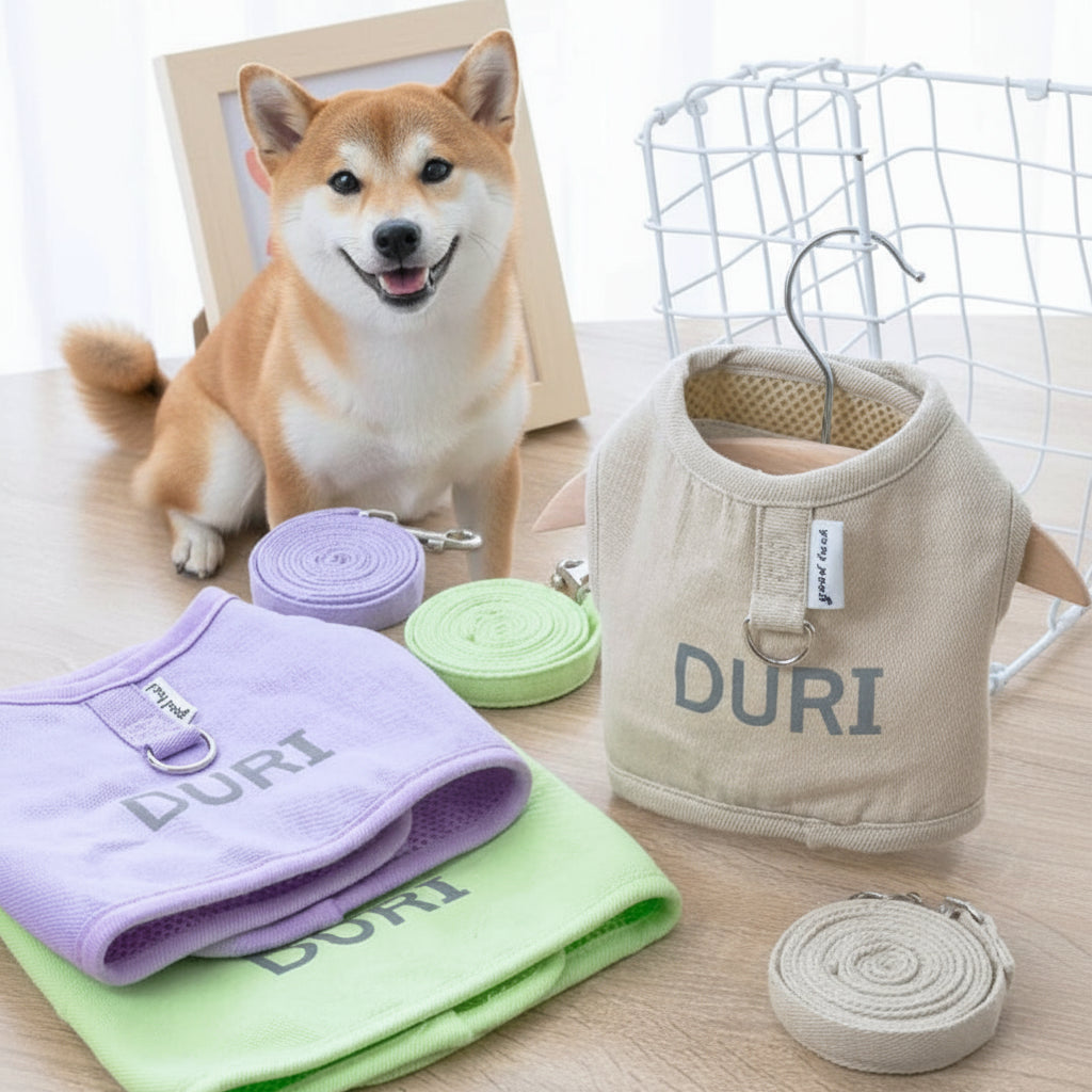 Gentle Paws™ Cat Harness and Leash for Pets (One Piece)