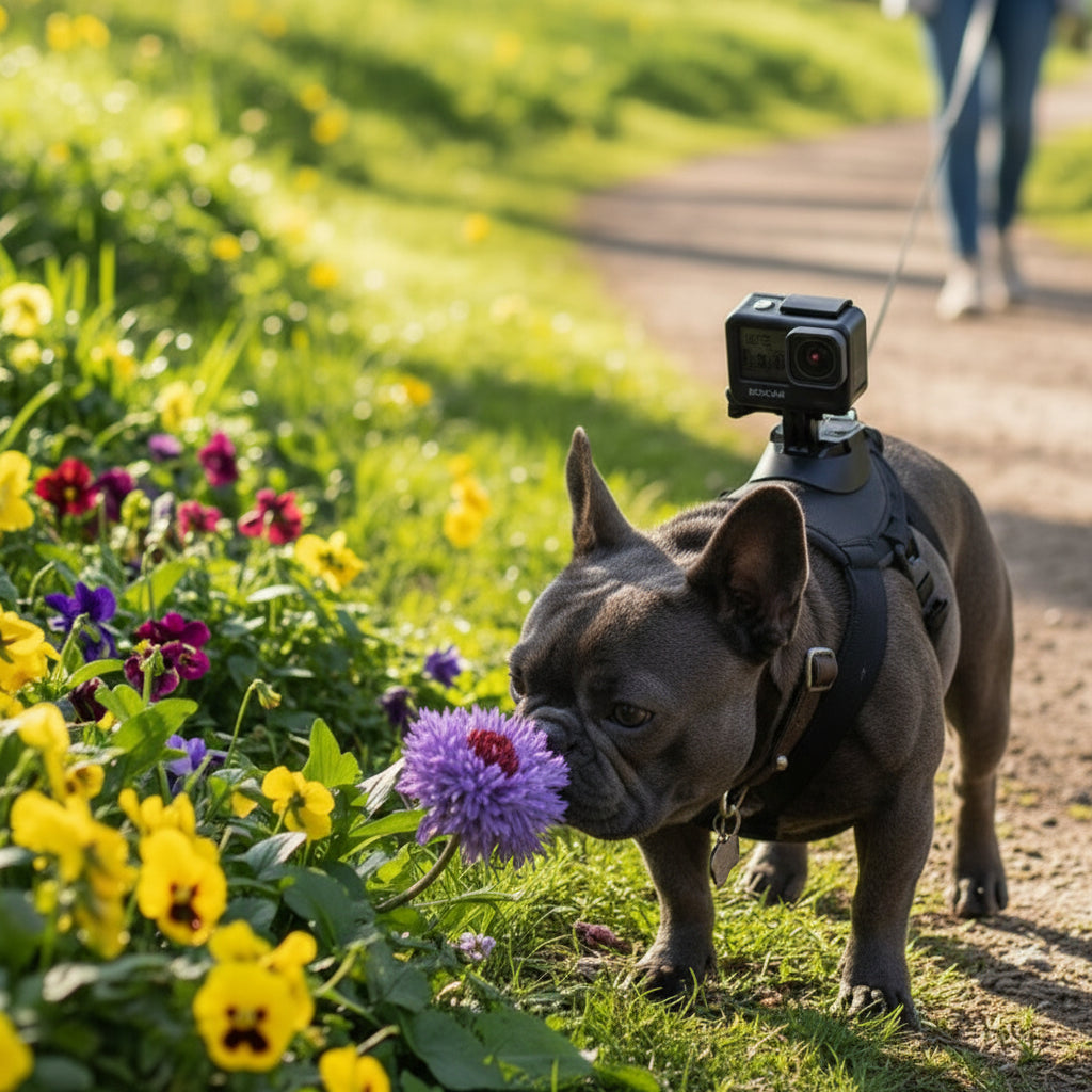 Dog Harness with Chest Strap for Camera Accessory