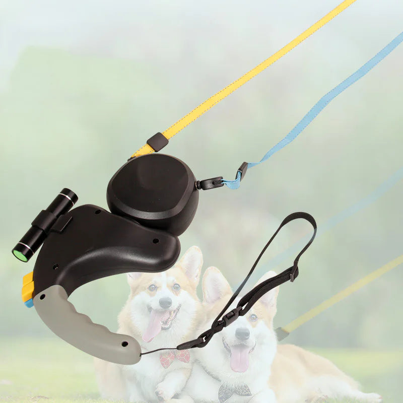Dual-Handle Dog Leash