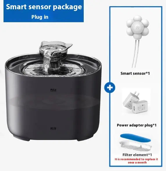 🐾 Pet Intelligent Induction Circulating Filter Water Dispenser — Fresh, Clean, Hydrating Water Anytime