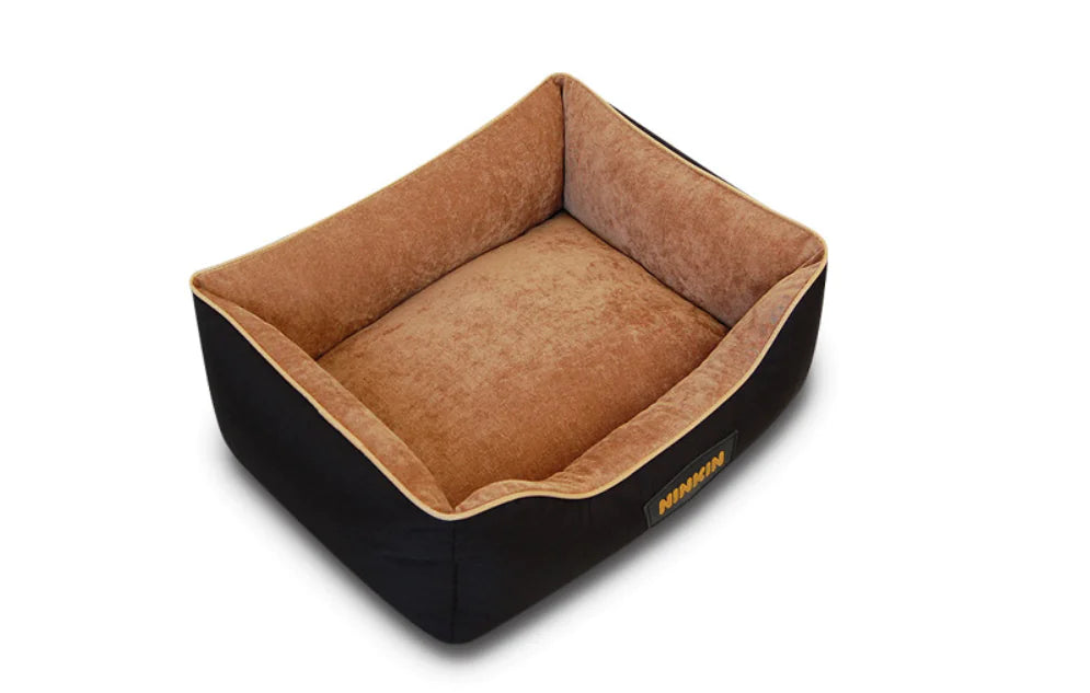 Classic Velvet Pet Bed for Dogs and Cats