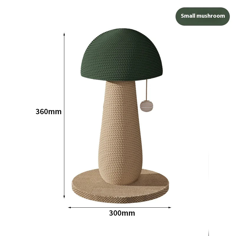 🐾 Mushroom Cat Scratcher — Durable Fun for Your Feline Friend