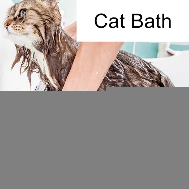 Adjustable Cat Paw Protection Boots for Bathing & Care