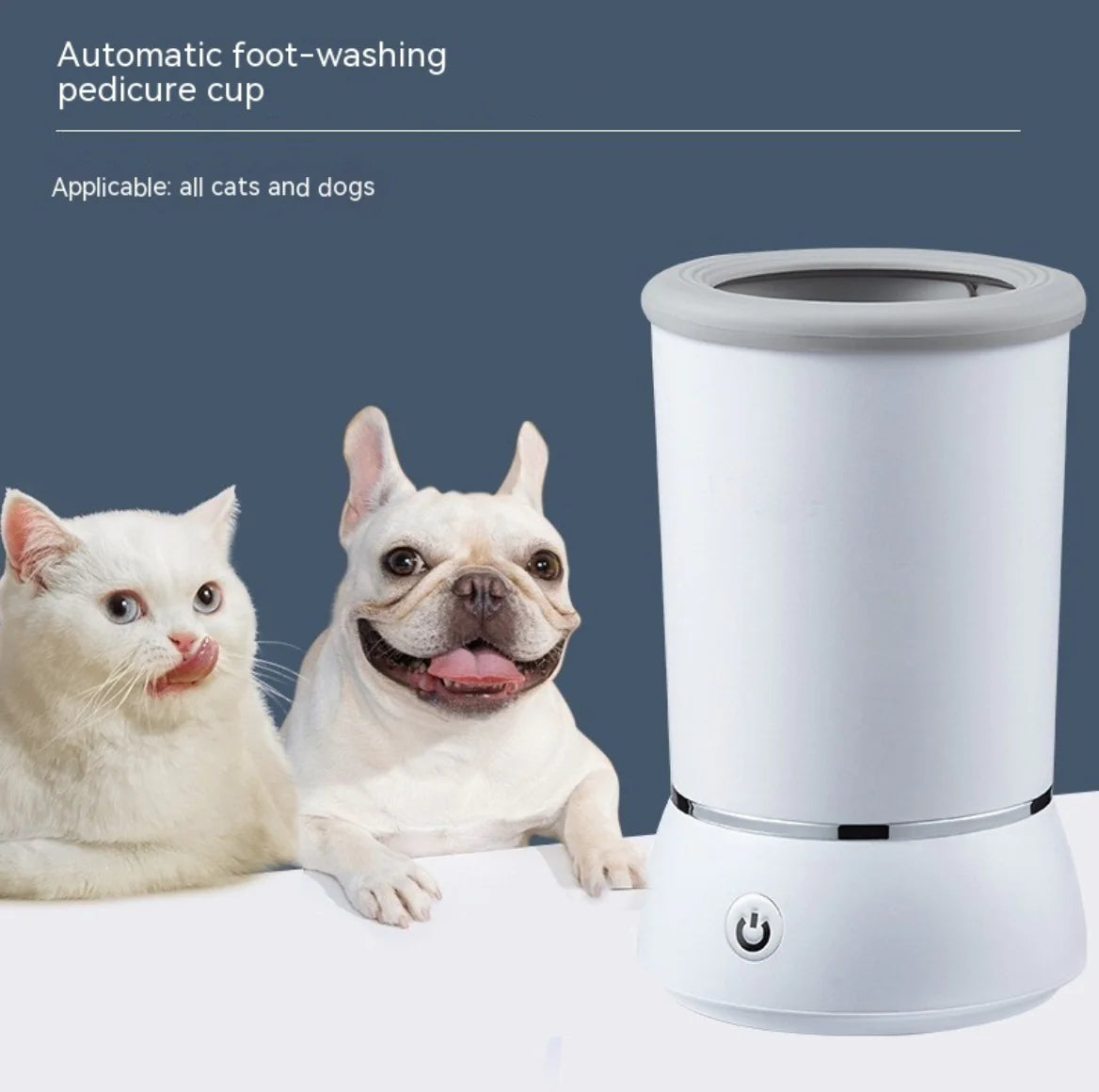 🐾 Pet Automatic Foot Washing Cup — Clean Paws, Clean Home