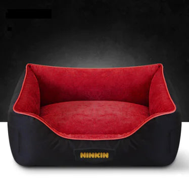 Classic Velvet Pet Bed for Dogs and Cats