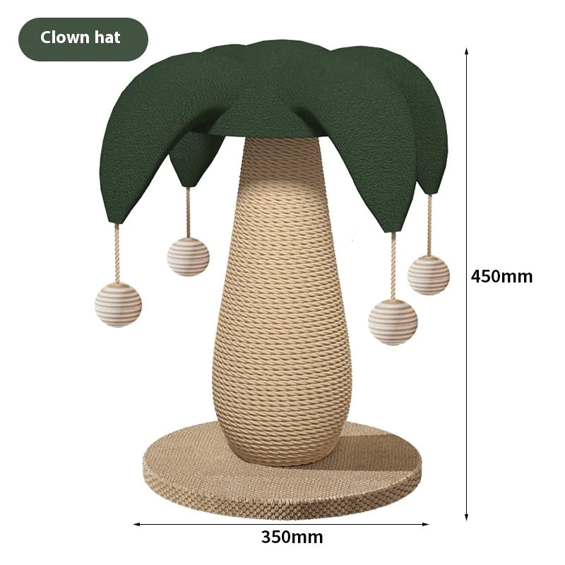 🐾 Mushroom Cat Scratcher — Durable Fun for Your Feline Friend