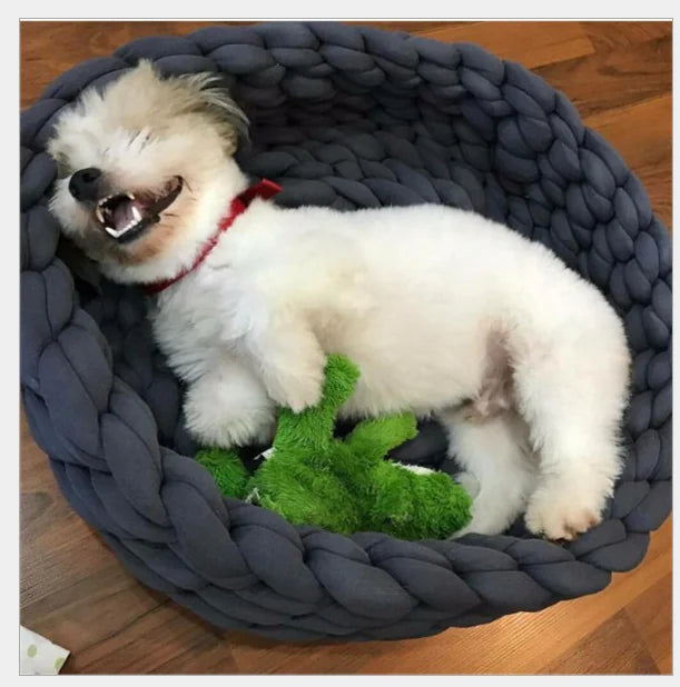 Premium Braided Cotton Pet Nest