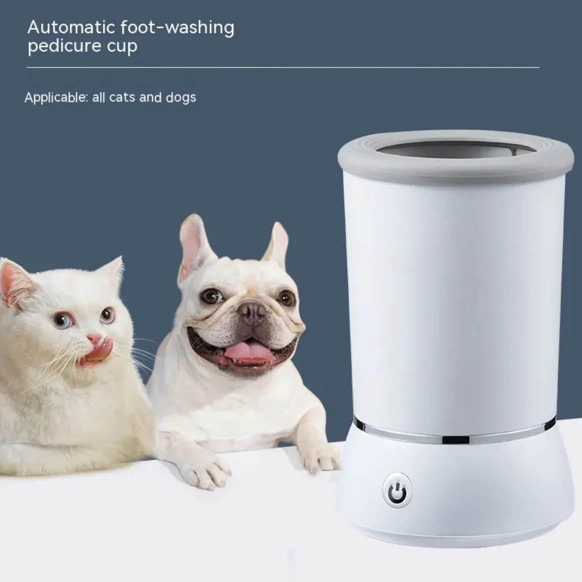 🐾 Pet Automatic Foot Washing Cup — Clean Paws, Clean Home