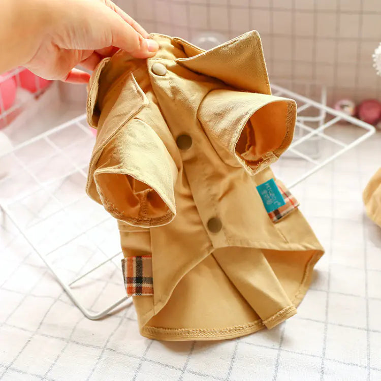 Spring Pup Windbreaker - Trendy Coat for Small Dogs