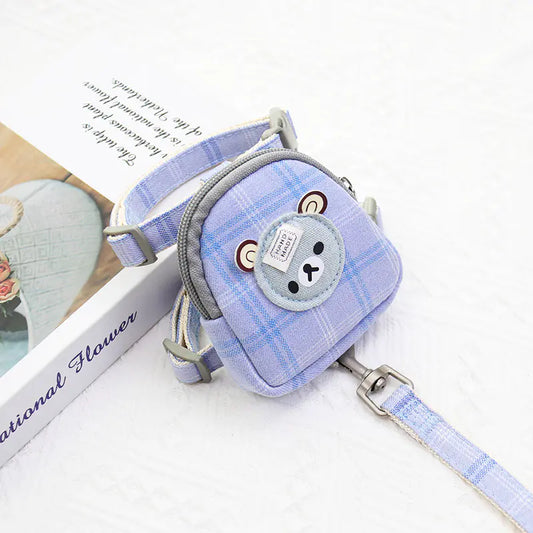 Dog Vest-Style Traction Rope Chest Strap for Safety