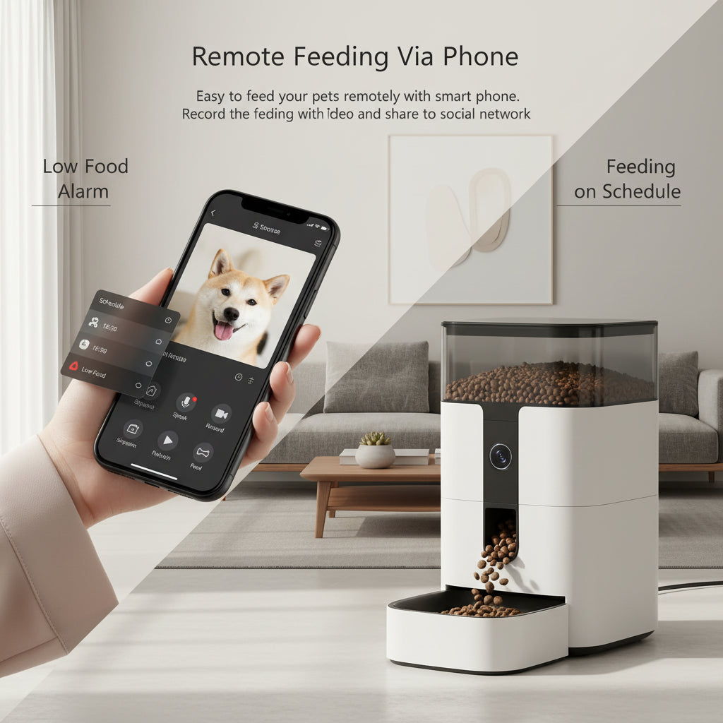 🐾 Automatic Electronic Pet Feeder — Smart Feeding Made Simpl
