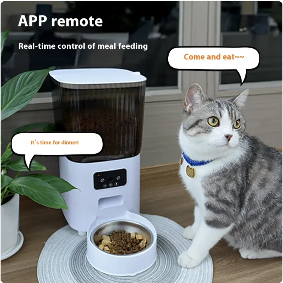 🐾 5L Automatic Pet Feeder — Convenient & Smart Feeding for Your Pet