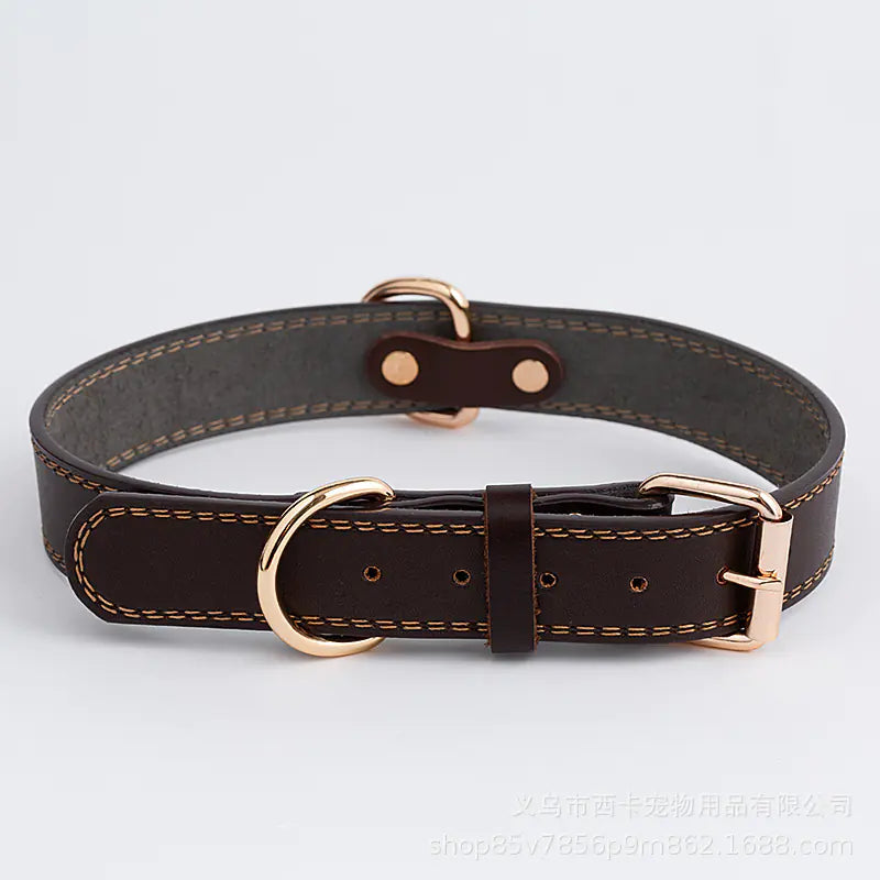 All-Size Leather Dog Collar