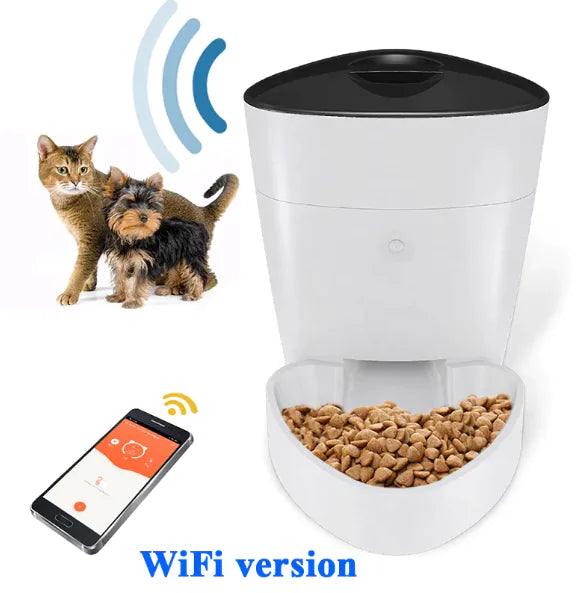 🐾 Automatic Smart Pet Feeder — Convenient Feeding for Cats & Dogs