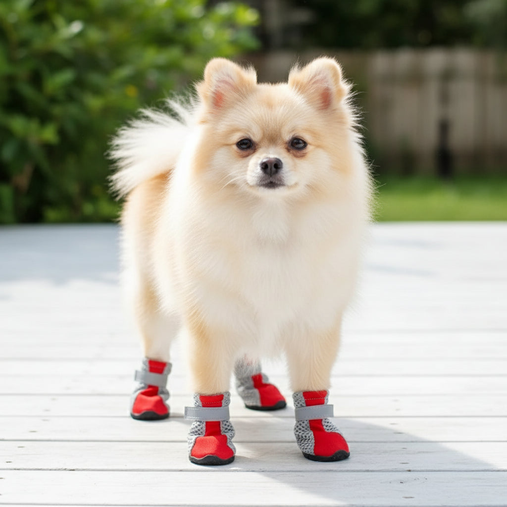 Breathable Grip Dog Shoes for Small Breeds