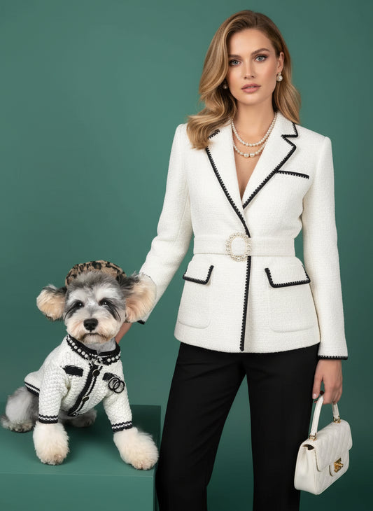 Breezy Pup Spring Cardigan