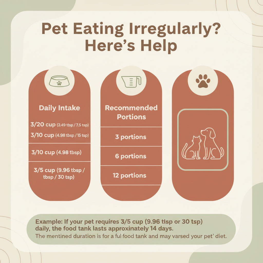 🐾 Automatic Pet Feeder — Convenient, Reliable Feeding for Cats