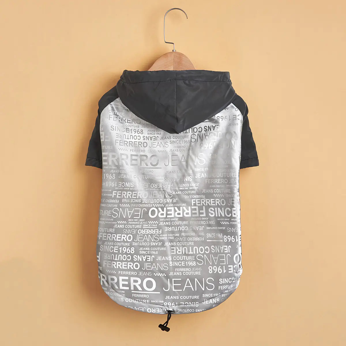 Chic Reflective Pet Raincoat