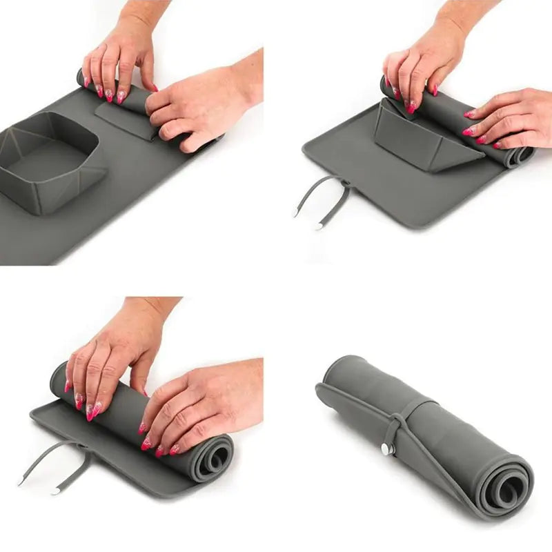 Compact Dual Pet Travel Bowl