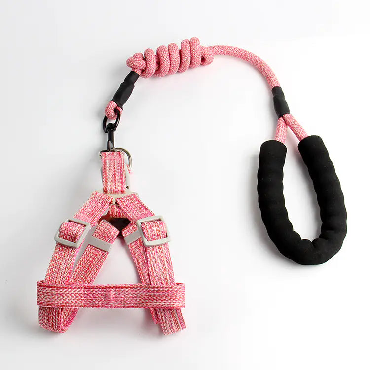 Pet Chest Harness with Traction Rope
