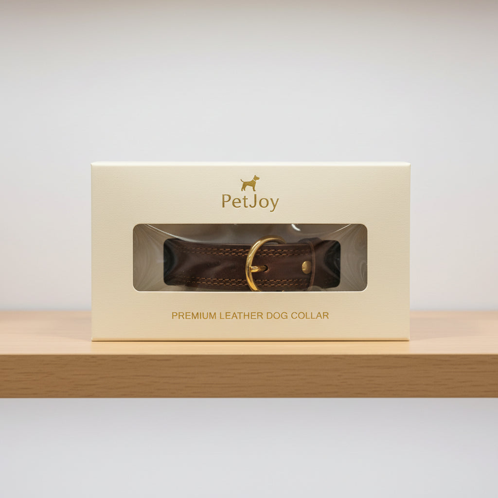 Leather Dog Collar for Pet Supplies