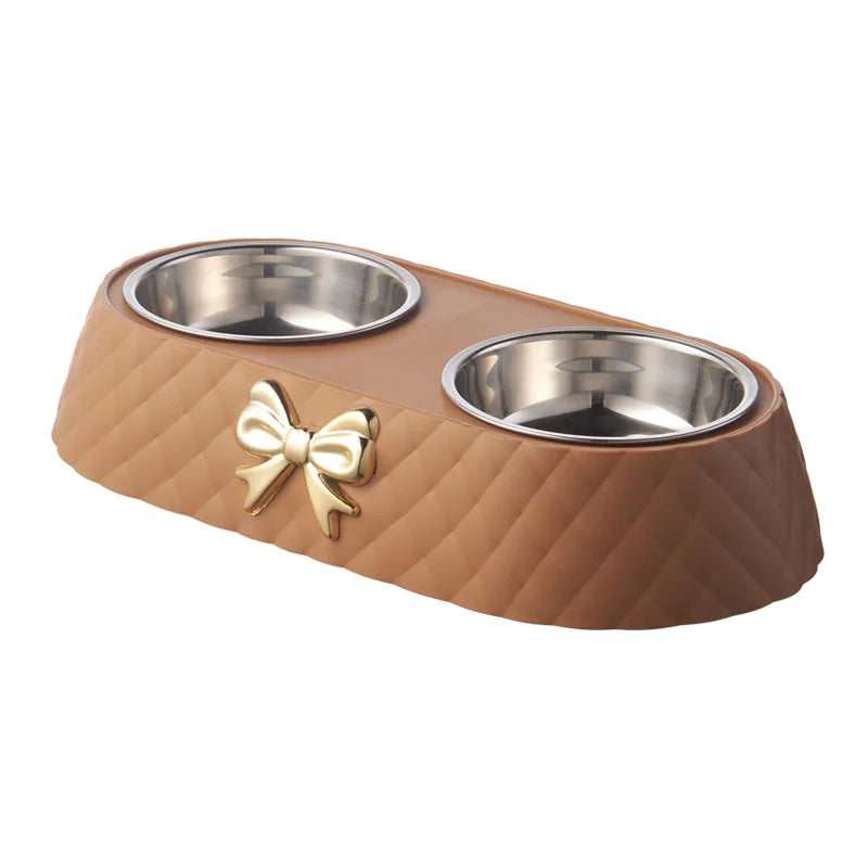 🎀 Bowknot Cat Bowl — Cute, Stylish & Practical