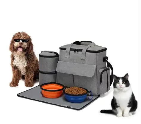 🐾 Tote Pet Travel Bag — Organized & Travel-Friendly