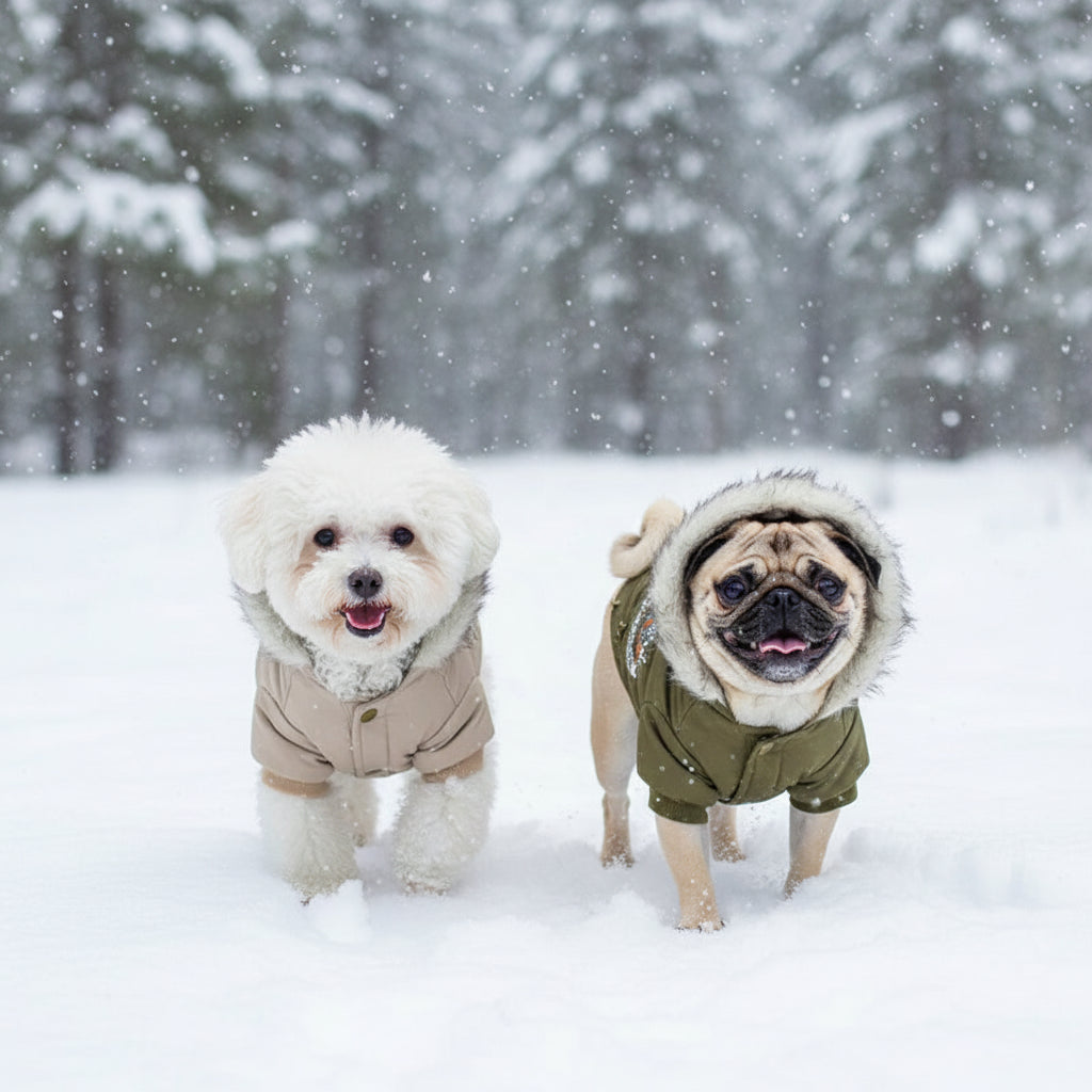 Tactical Cotton Canine Jacket for Small Dogs