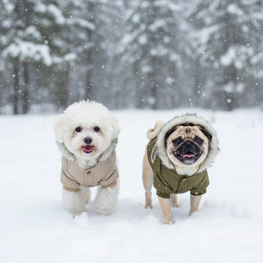 Tactical Cotton Canine Jacket for Small Dogs