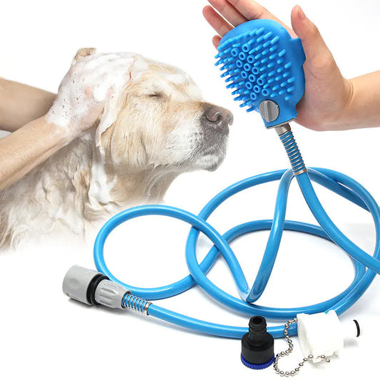 Outdoor Dog Bath Brush for Pet Cleaning Supplies