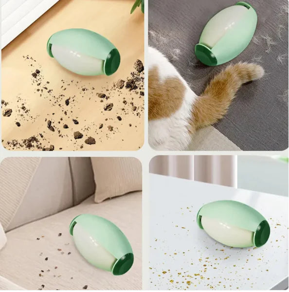 🐾 Portable Gel Lint Roller Ball — Quick & Reusable Pet Hair Remover
