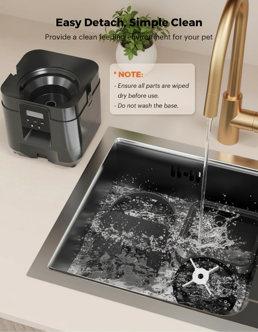 🐾 Automatic Pet Feeder — Convenient, Reliable Feeding for Cats