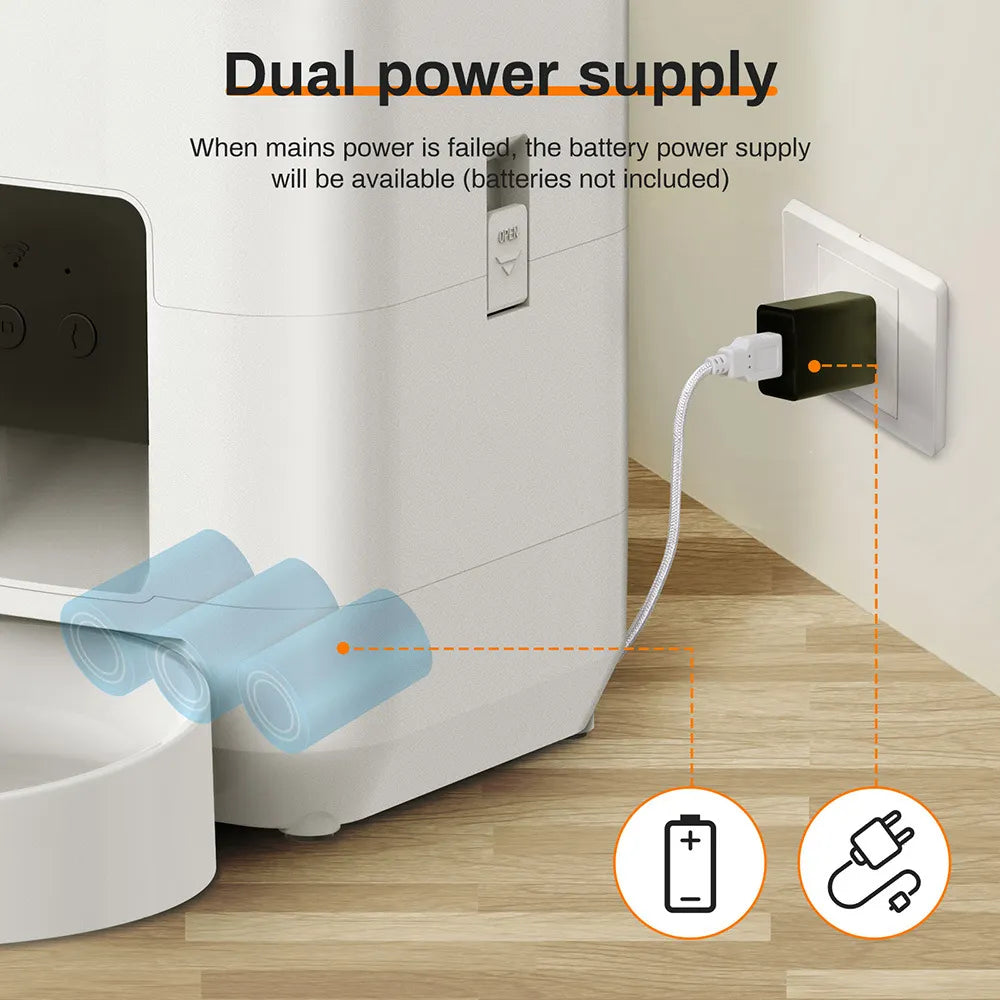 🐾 Smart Pet Feeder — Remote Control Feeding for Cats & Dogs