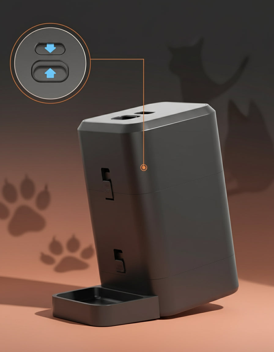 🐾 Automatic Pet Feeder — Convenient, Reliable Feeding for Cats