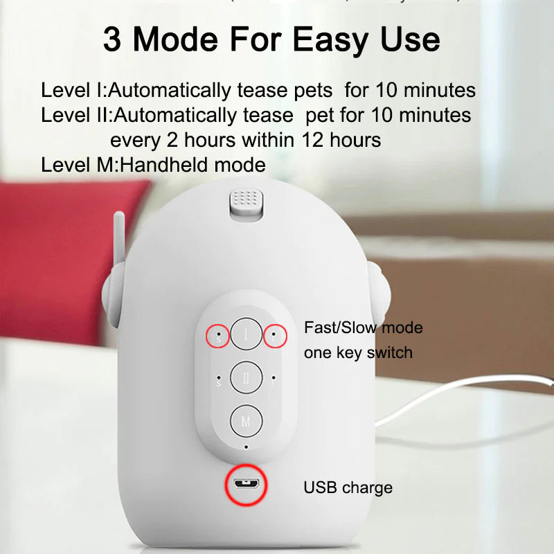 Rechargeable Laser Pet Play