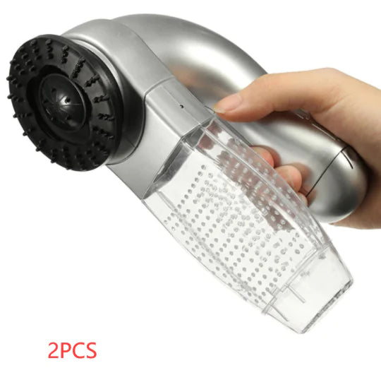 🐾 Pet Hair Vacuum & Massaging Groomer — Clean Homes, Happy Pets