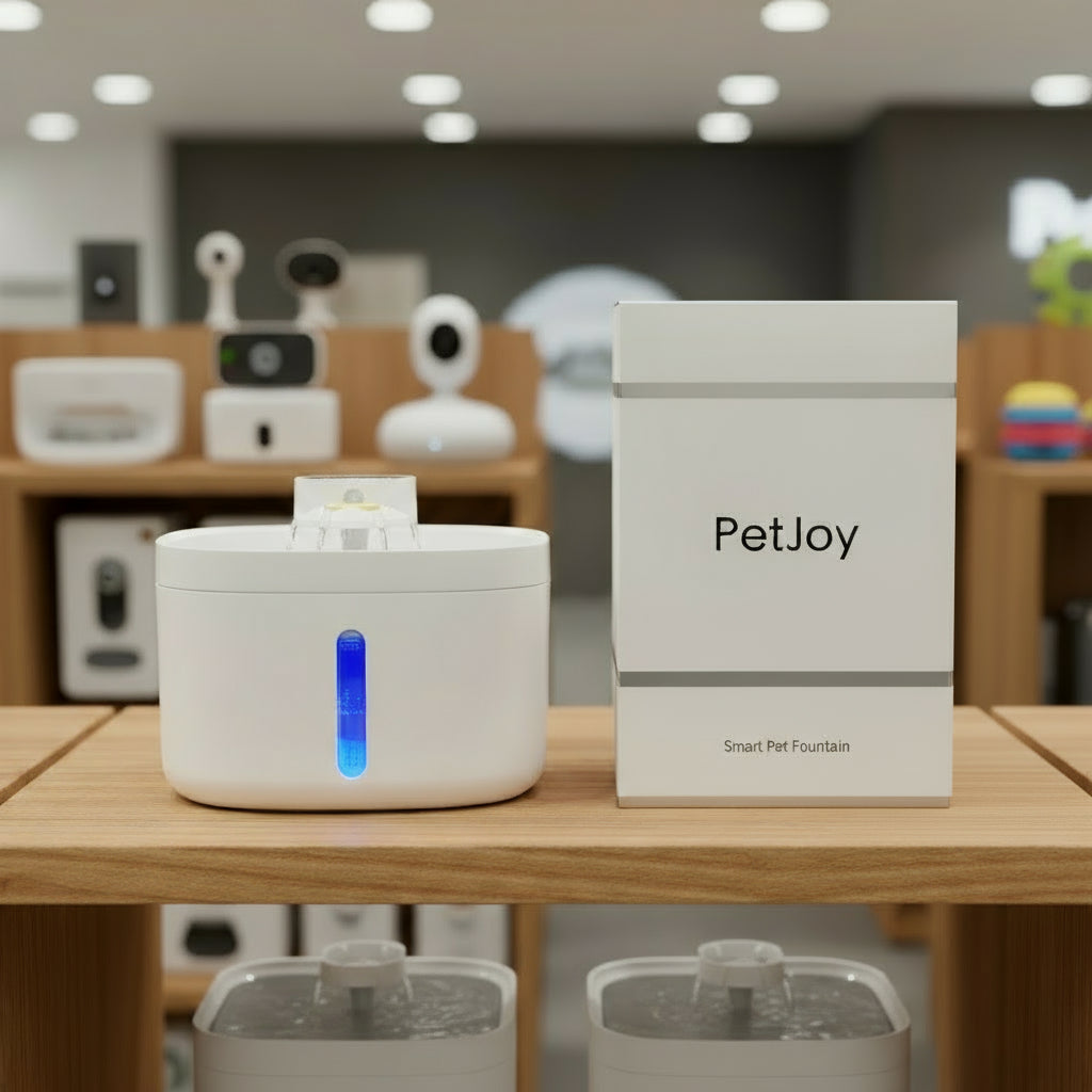 Smart Pet Wireless Water Dispenser with Stainless Steel Bowl