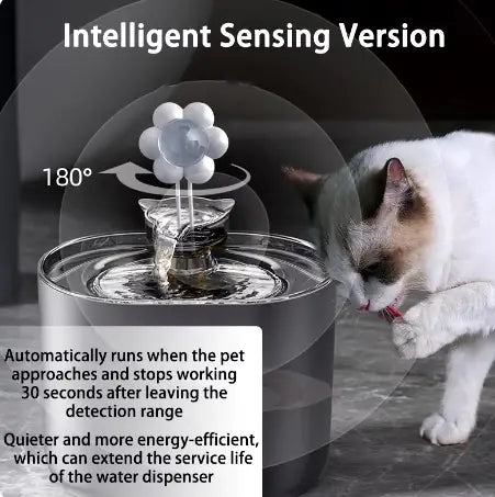 🐾 Pet Intelligent Induction Circulating Filter Water Dispenser — Fresh, Clean, Hydrating Water Anytime