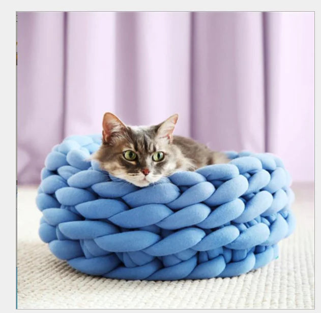 Premium Braided Cotton Pet Nest