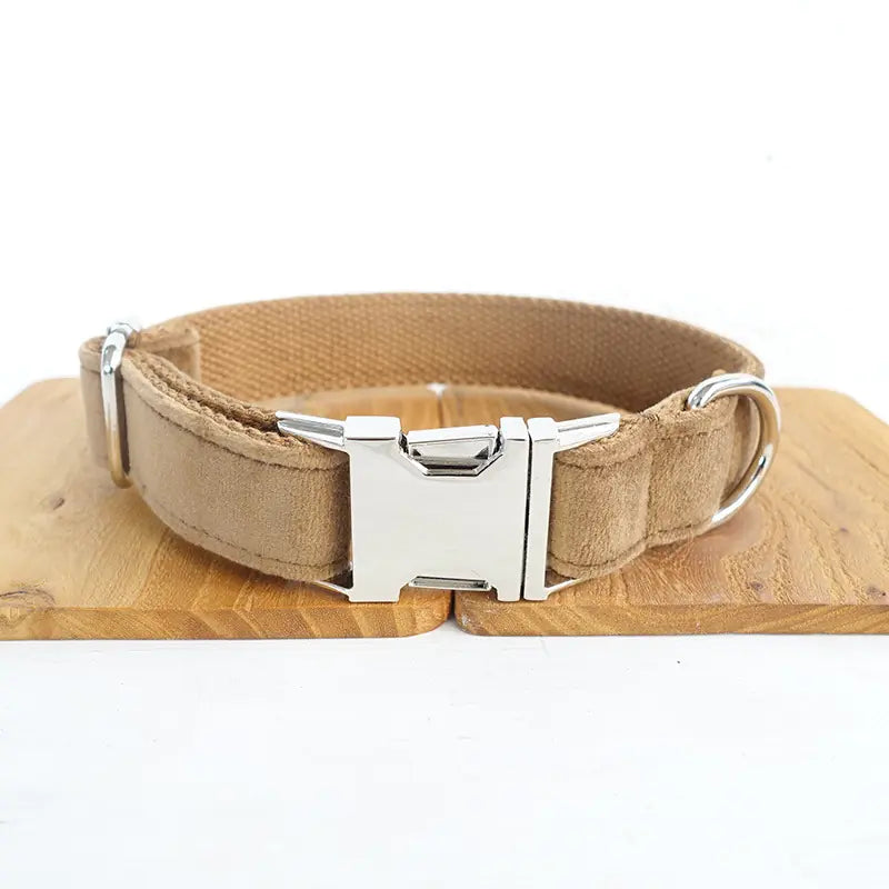 MUTTCO Comfortable Dog Collar and Leash Set UDC-079