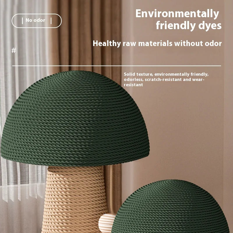 🐾 Mushroom Cat Scratcher — Durable Fun for Your Feline Friend