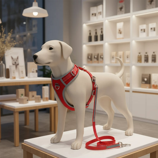 Reflective Breathable Mesh Dog Harness