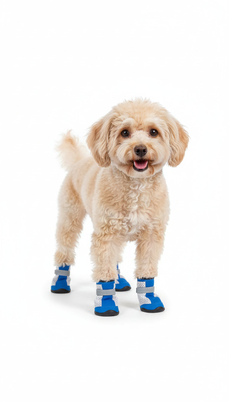 Breathable Grip Dog Shoes for Small Breeds