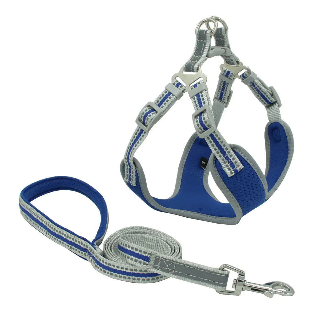 Reflective Breathable Mesh Dog Harness
