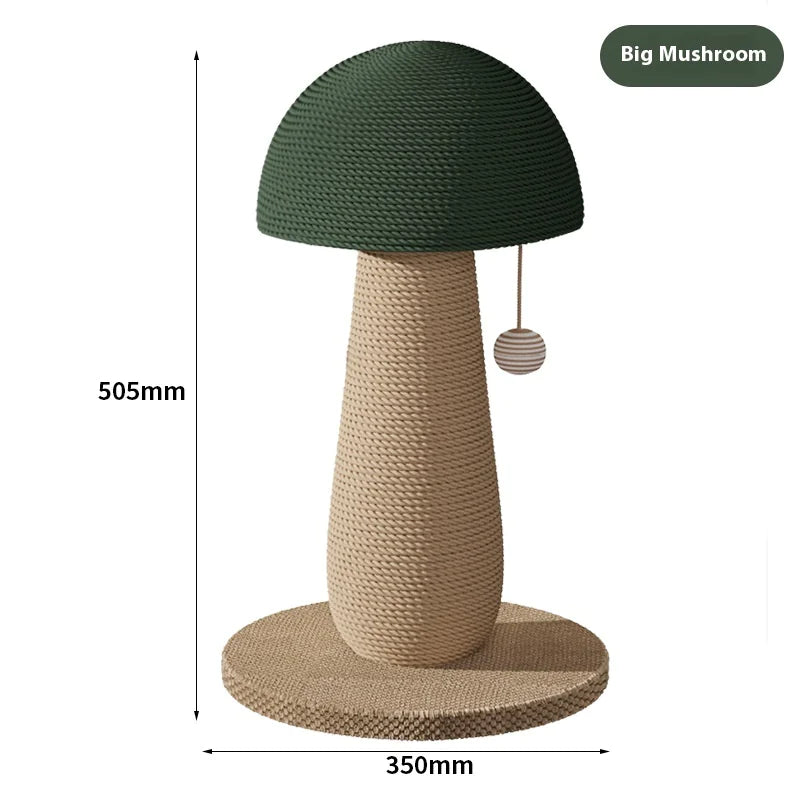🐾 Mushroom Cat Scratcher — Durable Fun for Your Feline Friend